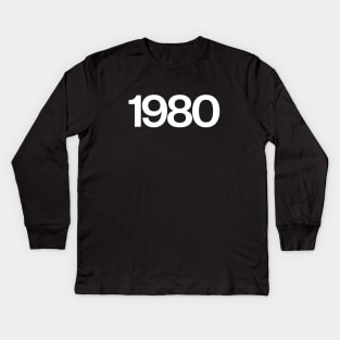 1980 Kids Long Sleeve T-Shirt